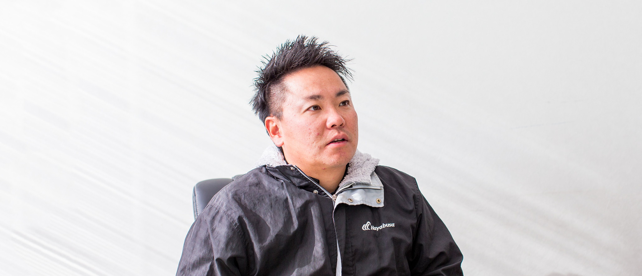 私たちの仲間 スタッフインタビュー 菊池 雄一 株式会社ハヤブサ