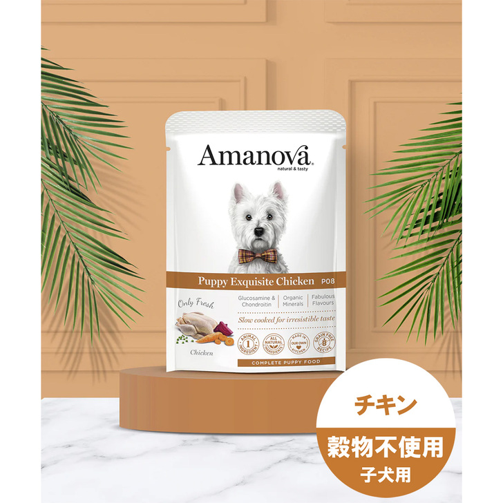 【AMANOVA】パウチ　パピー　エクスクイジット　チキン
