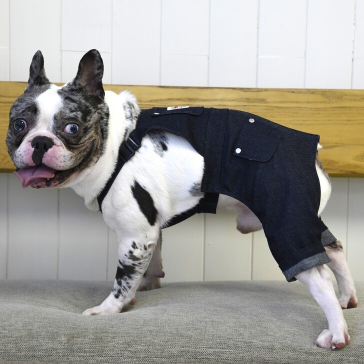 【MWT】ノンウォッシュデニムオーバーオール