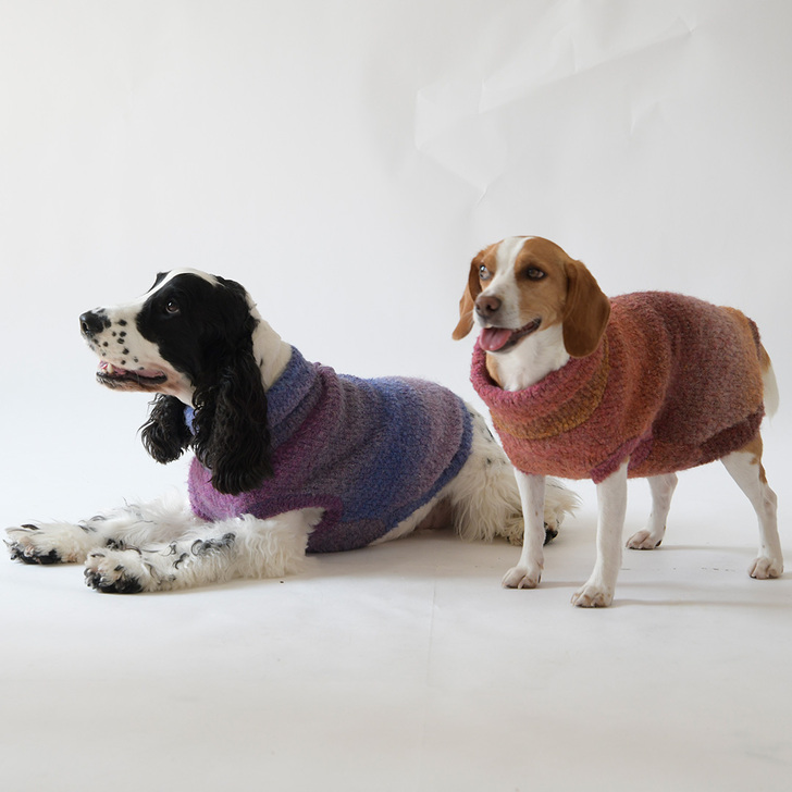 【MWT】モックネックグラデーションニット