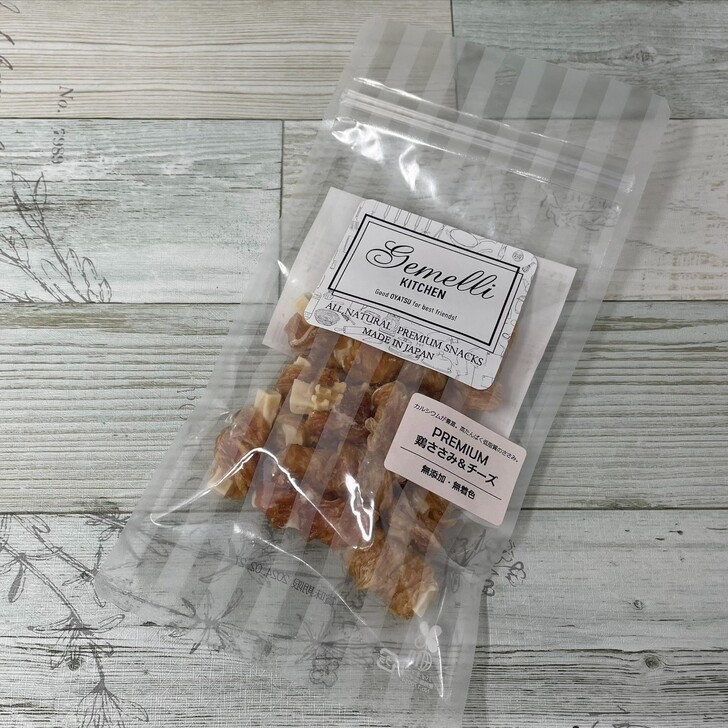 【Gemelli　kitchen】PREMIUM鶏ささみ&チーズ