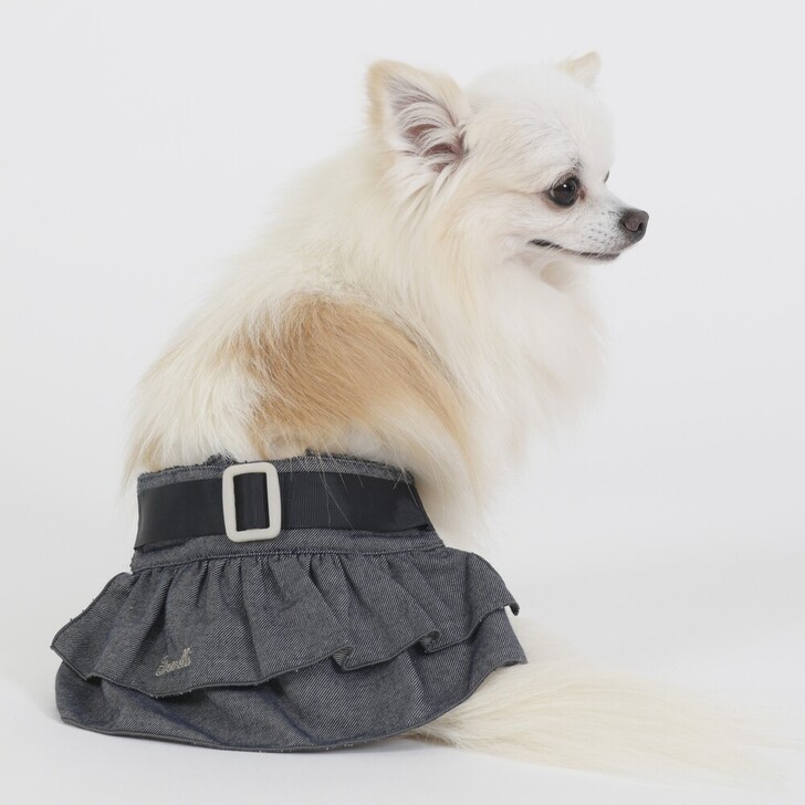 【Gemelli】デニムマナースカート