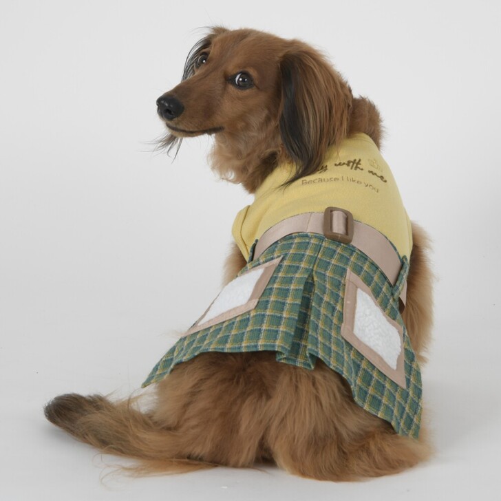 【Gemelli】クラシカルツイードワンピース