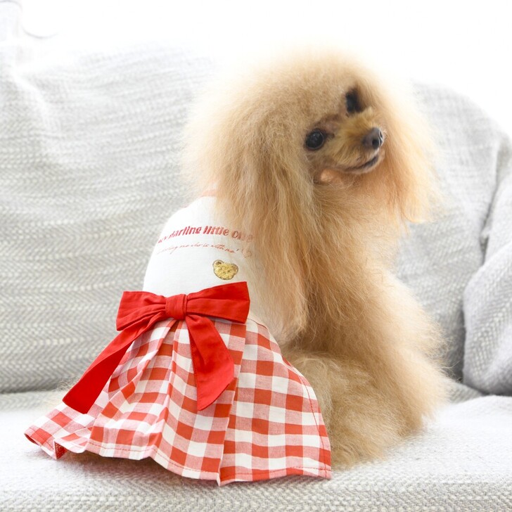 【Gemelli】COOL&ECOギンガムチェックホルターワンピ