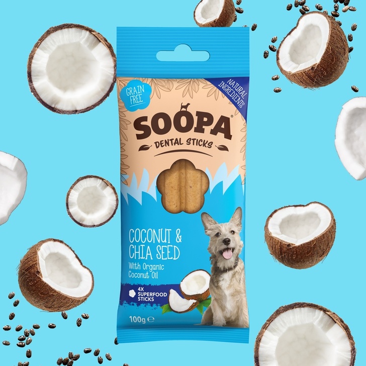 【Soopa】ココナッツ　アンド　チアシード　スティック