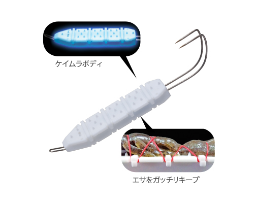 堤防タコテンヤ がっちりテンヤ