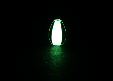 1.グリーン夜光　発光イメージ