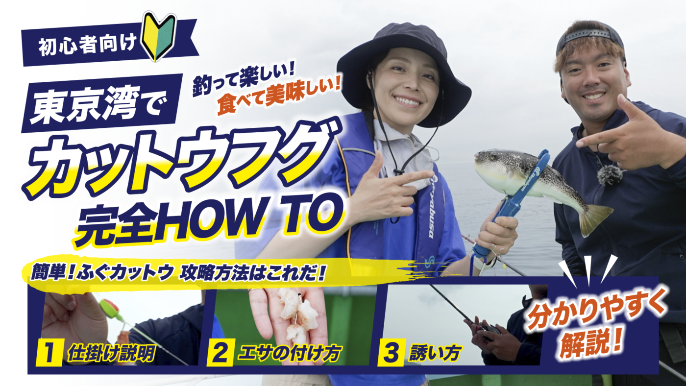 【ショウサイフグ】東京湾カットウフグ完全HOWTO【初心者必見】